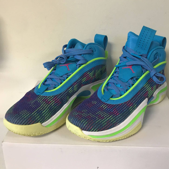 Nike Air Jordan XXXVI Luka (GS) Basketball Boys Shoes, Size 6.5y, Blue - Picture 3 of 11